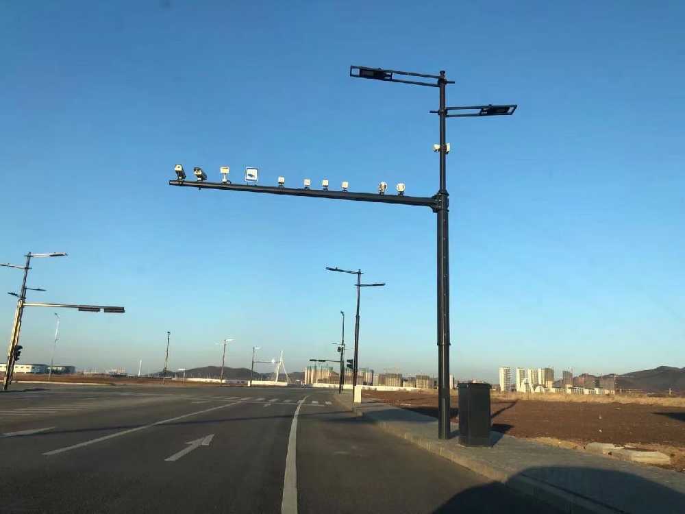 鹤岗市黑龙江佳木斯综合路灯杆项目
