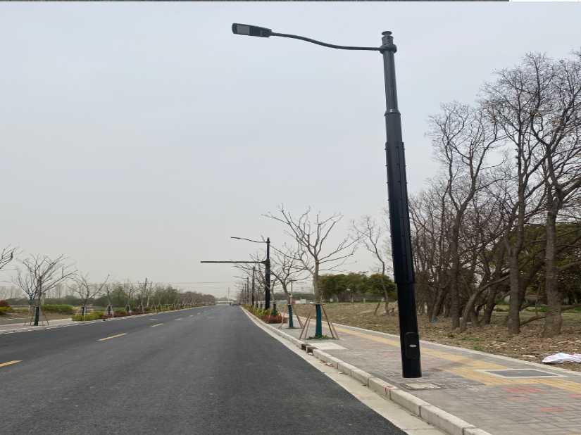 鹤岗市上海综合杆 太阳能路灯工程